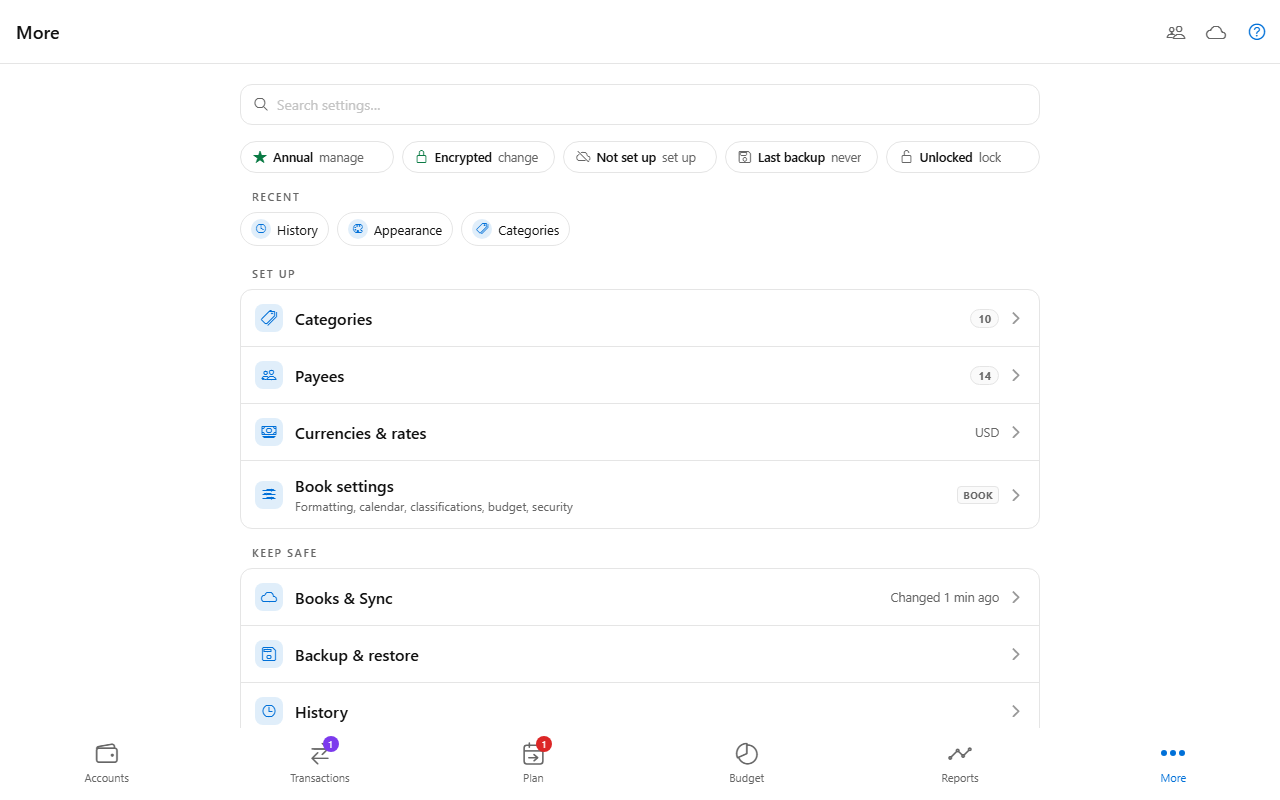More screen
